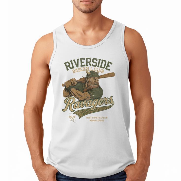 Riverside Ravagers Retro Minor League Baseball Men Tank Top