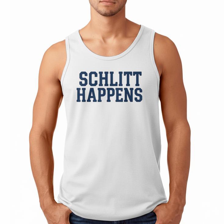 Schlitt Happens NY Bronx I Heart Baseball Apparel Men Tank Top