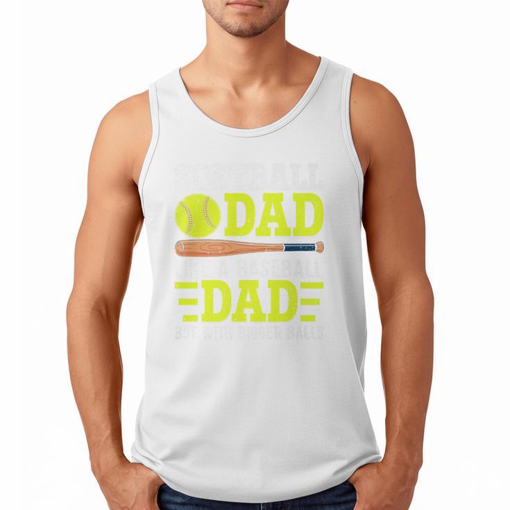 Sports For Softball And Baseball Dad Premium Men Tank Top