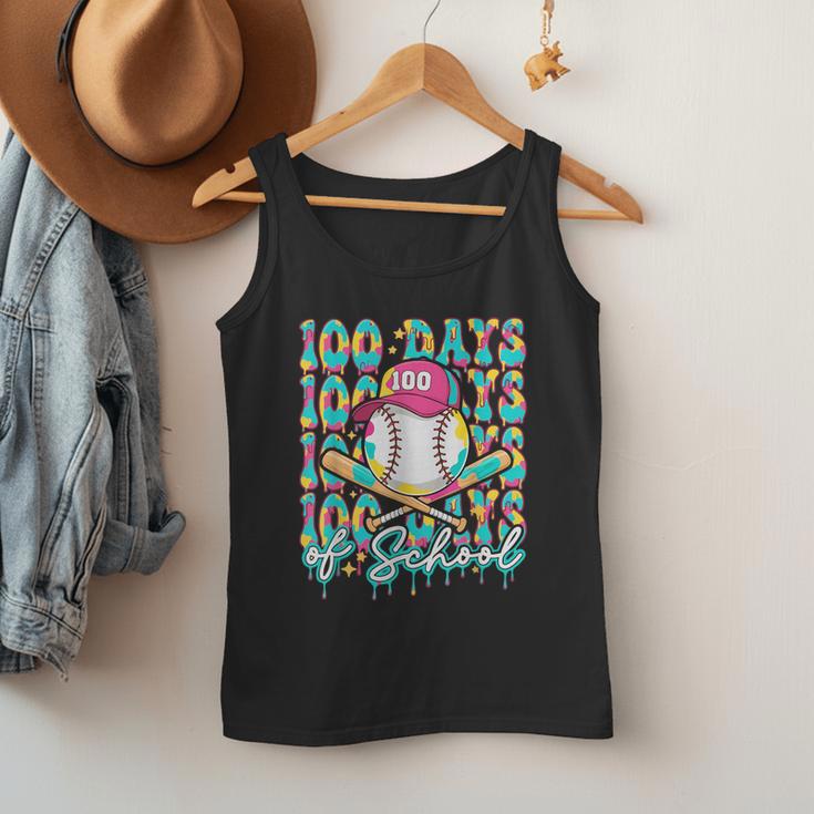100 Days Of School Drip Baseball 100th Day Baseball School Men Tank Top 100 Days Of School Drip Baseball 100th Day Baseball School Men Tank Top