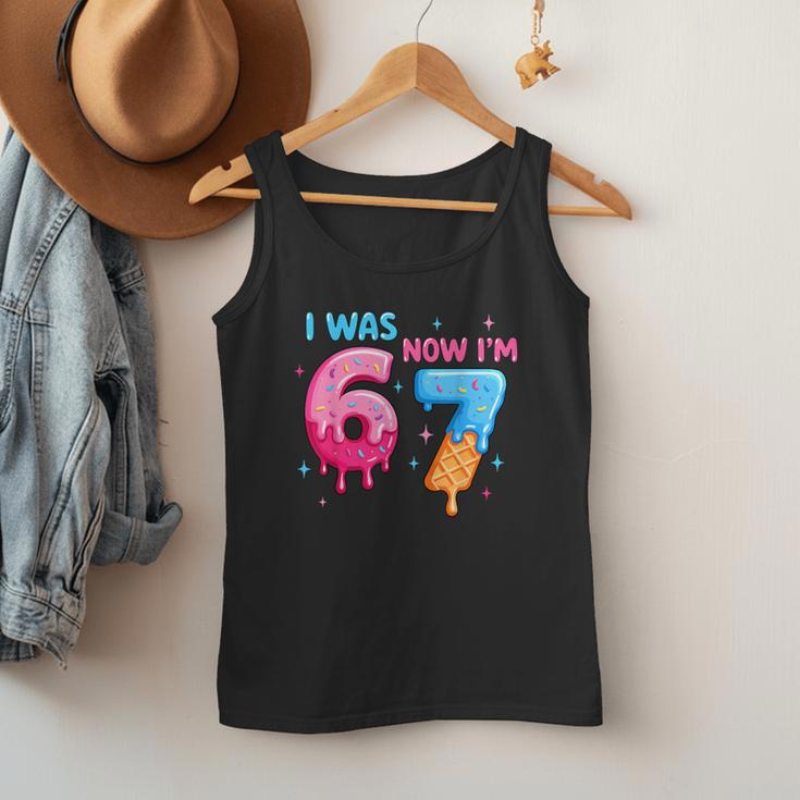 I Was 6 Now I'm 7 Meme Six Seven Baseball 7th Birthday Men Tank Top I Was 6 Now I'm 7 Meme Six Seven Baseball 7th Birthday Men Tank Top