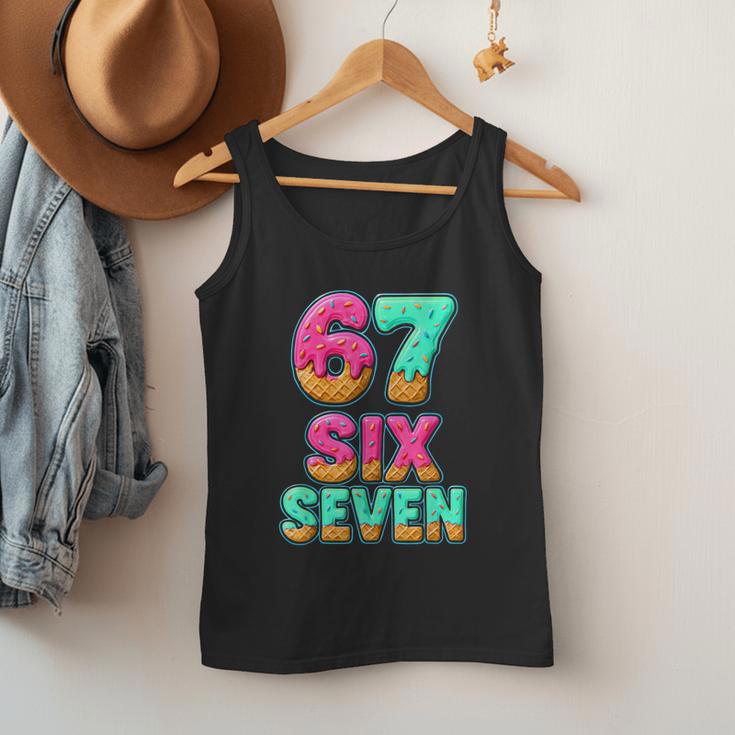 67 Ice Cream Drip Baseball Six Seven 6-7 Meme Teen Boy Men Tank Top 67 Ice Cream Drip Baseball Six Seven 6-7 Meme Teen Boy Men Tank Top