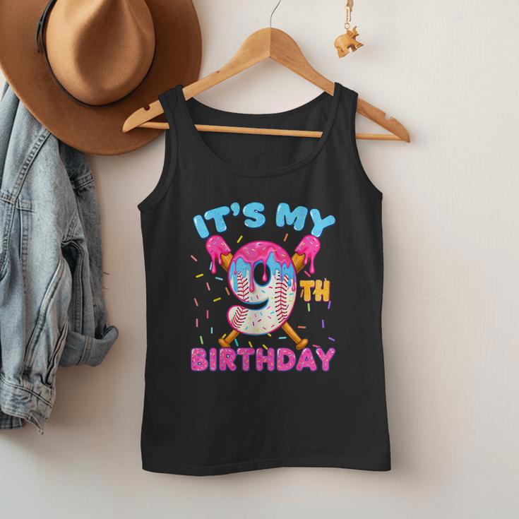 9th Birthday Baseball 9 Year Old Ice Cream Drip Boy Baseball Men Tank Top 9th Birthday Baseball 9 Year Old Ice Cream Drip Boy Baseball Men Tank Top