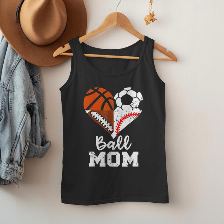 Ball Mom Heart Soccer Basketball Baseball Football Mom Men Tank Top Ball Mom Heart Soccer Basketball Baseball Football Mom Men Tank Top