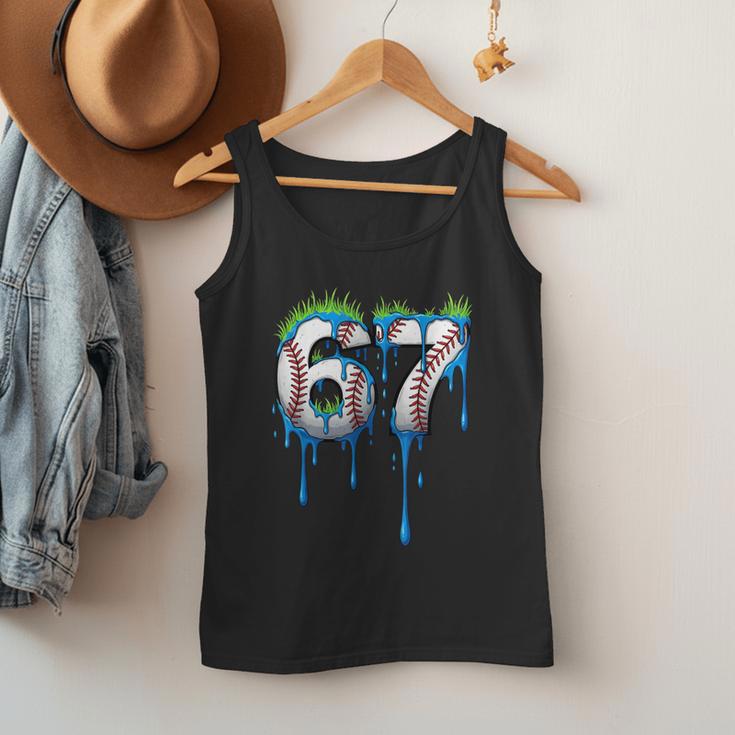 Baseball 67 Six Seven Gen Alpha Meme Blue Drip Boys Men Tank Top Baseball 67 Six Seven Gen Alpha Meme Blue Drip Boys Men Tank Top