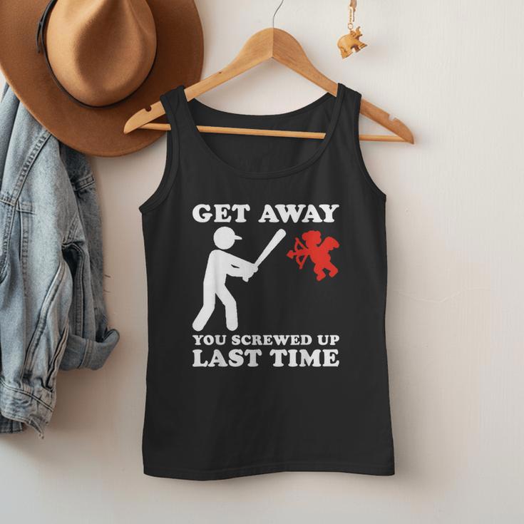 Baseball Anti Valentine Humor Cupid Joke Men Women Men Tank Top Baseball Anti Valentine Humor Cupid Joke Men Women Men Tank Top