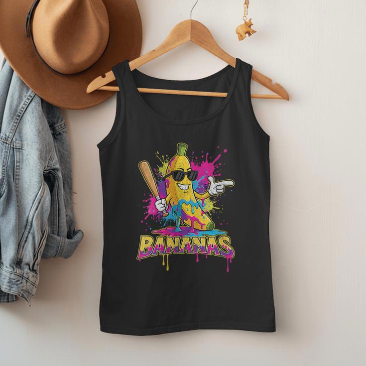 Baseball Banana Splatter Sports Kids Teens Men Tank Top Baseball Banana Splatter Sports Kids Teens Men Tank Top