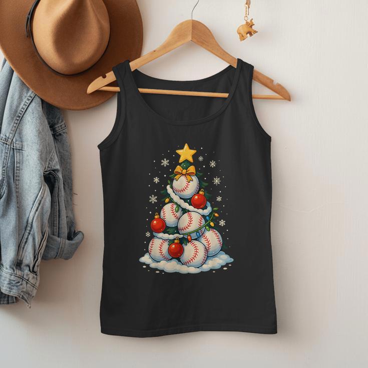 Baseball Christmas Tree Lights Santa Sport Player Lover Xmas Men Tank Top Baseball Christmas Tree Lights Santa Sport Player Lover Xmas Men Tank Top