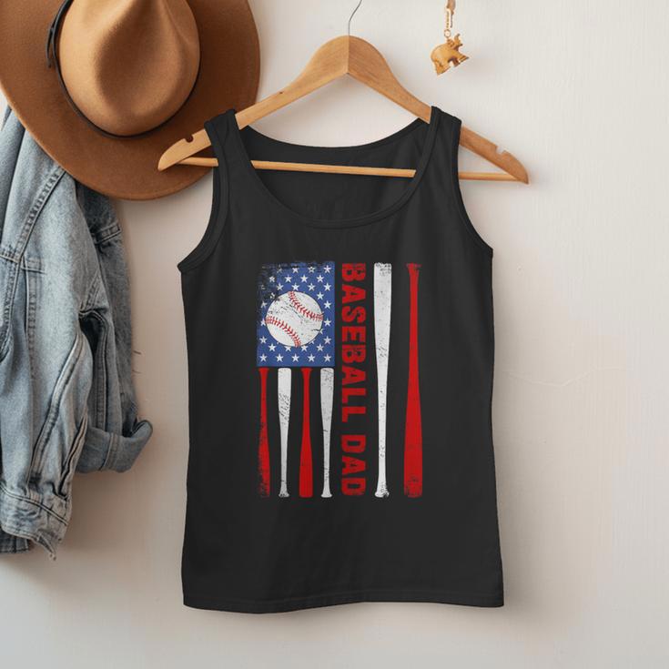 Baseball Dad USA American Flag Father's Day 4th Of July Men Tank Top Baseball Dad USA American Flag Father's Day 4th Of July Men Tank Top