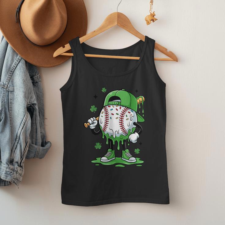 Baseball Drip For Boys Ice Cream Drip Baseball Player Men Tank Top