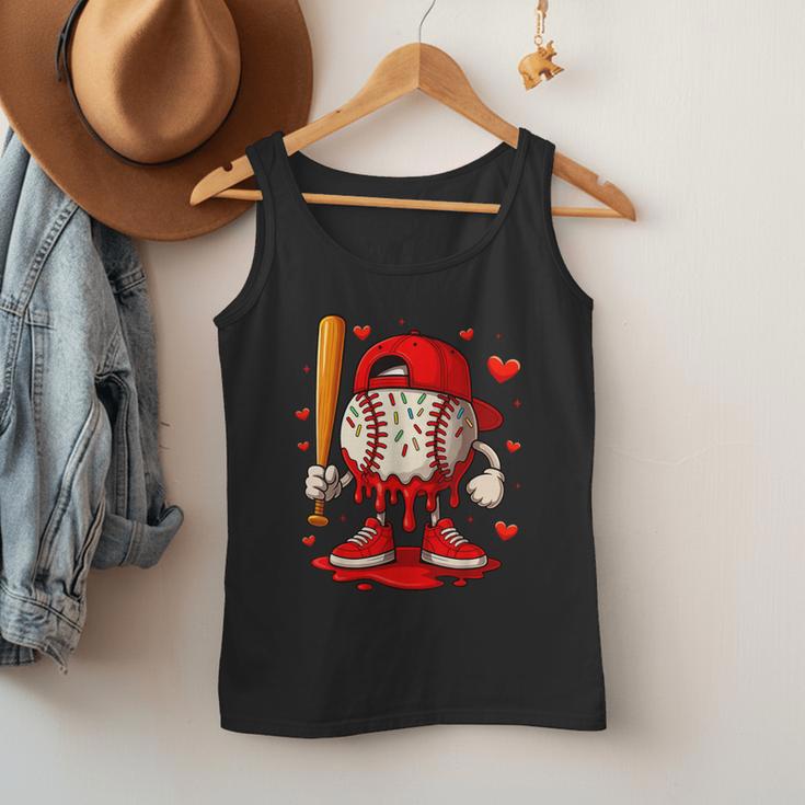 Baseball Drip Ice Cream Apparel Boys Kids Valentines Day Men Tank Top Baseball Drip Ice Cream Apparel Boys Kids Valentines Day Men Tank Top