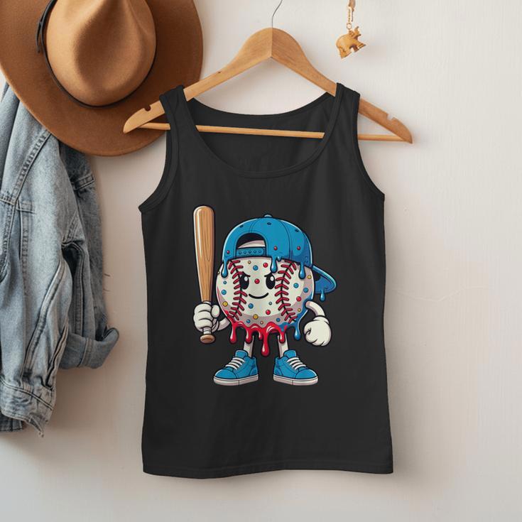 Baseball Drippy Style Apparel For Boys Youth Cool Baseball Men Tank Top Baseball Drippy Style Apparel For Boys Youth Cool Baseball Men Tank Top