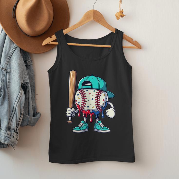 Baseball Drippy Style Apparel For Boys Youth Drip Baseball Men Tank Top Baseball Drippy Style Apparel For Boys Youth Drip Baseball Men Tank Top