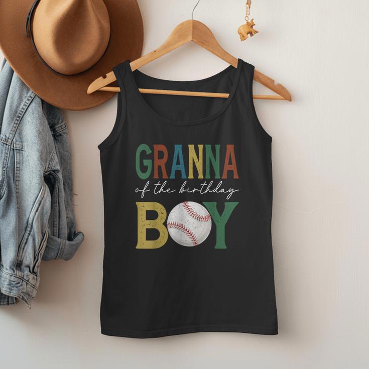 Baseball Granna Of The Birthday Boy Family Matching Men Tank Top Baseball Granna Of The Birthday Boy Family Matching Men Tank Top