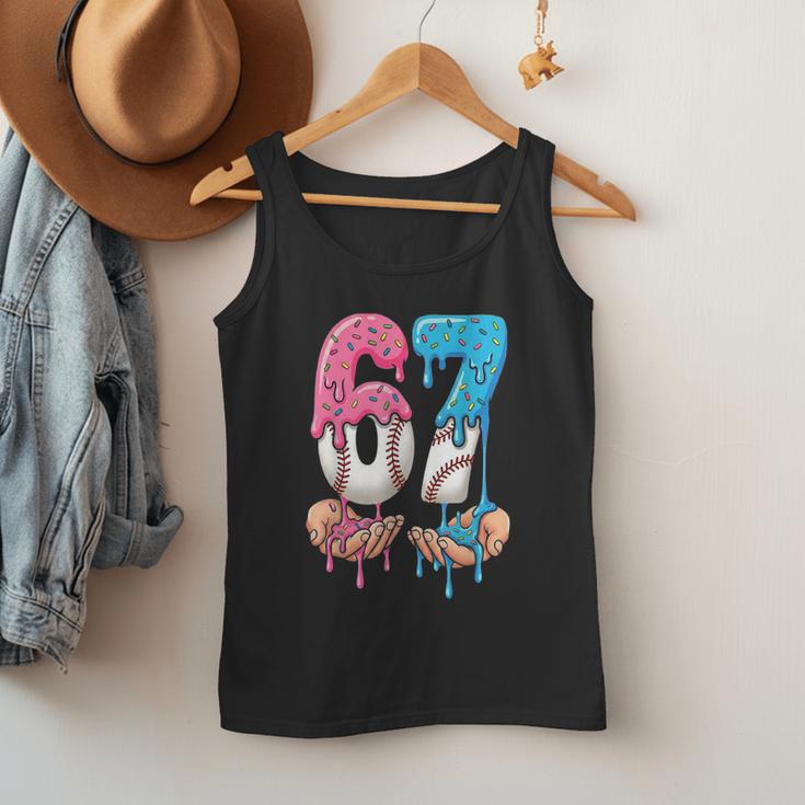 Baseball Ice Cream Drip 67 Hands Six Seven Boys Men Tank Top