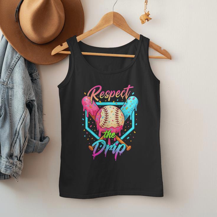 Baseball Ice Cream Drip Number 67 Player 67 Respect The Drip Men Tank Top Baseball Ice Cream Drip Number 67 Player 67 Respect The Drip Men Tank Top