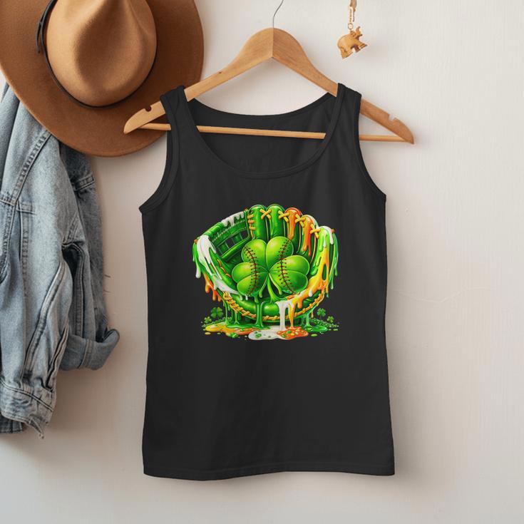 Baseball St Patricks Day Carnival Party Ice Cream Drip Boys Men Tank Top