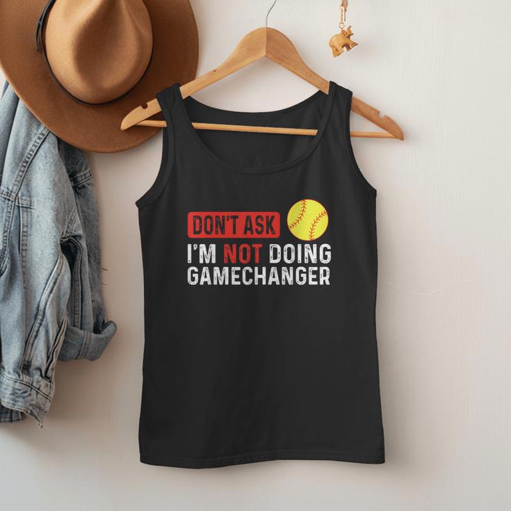Don’t Ask I’m Not Doing Gamechanger Baseball Men Tank Top Don’t Ask I’m Not Doing Gamechanger Baseball Men Tank Top