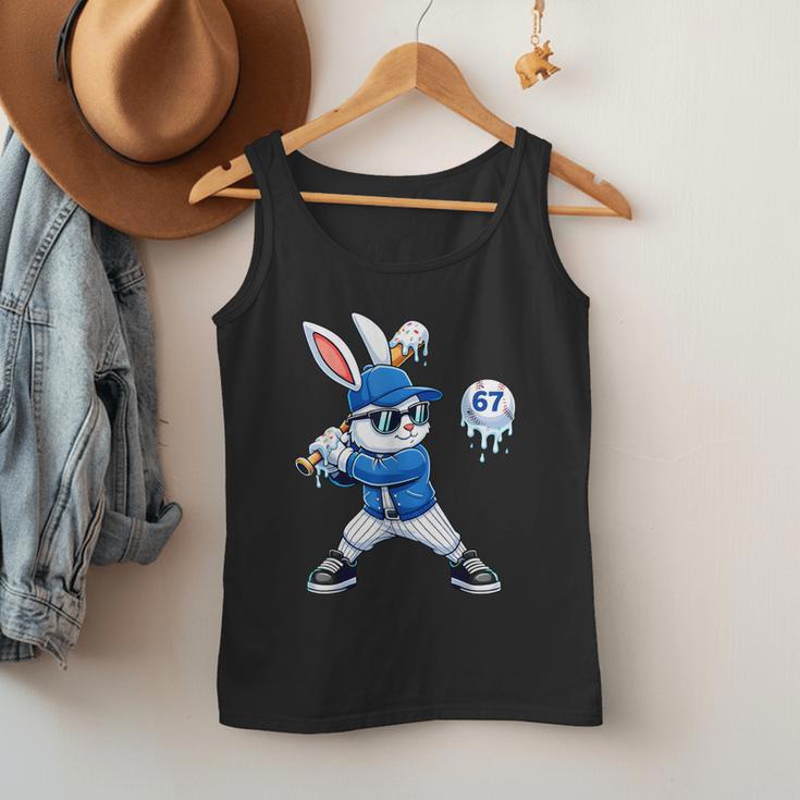 Dripping Drip Baseball Rabbit Bunny Easter Men Boy Kid Men Tank Top