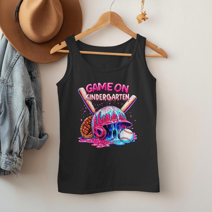 Game Kindergarten Baseball Ice Cream Drip On Back To School Men Tank Top Game Kindergarten Baseball Ice Cream Drip On Back To School Men Tank Top