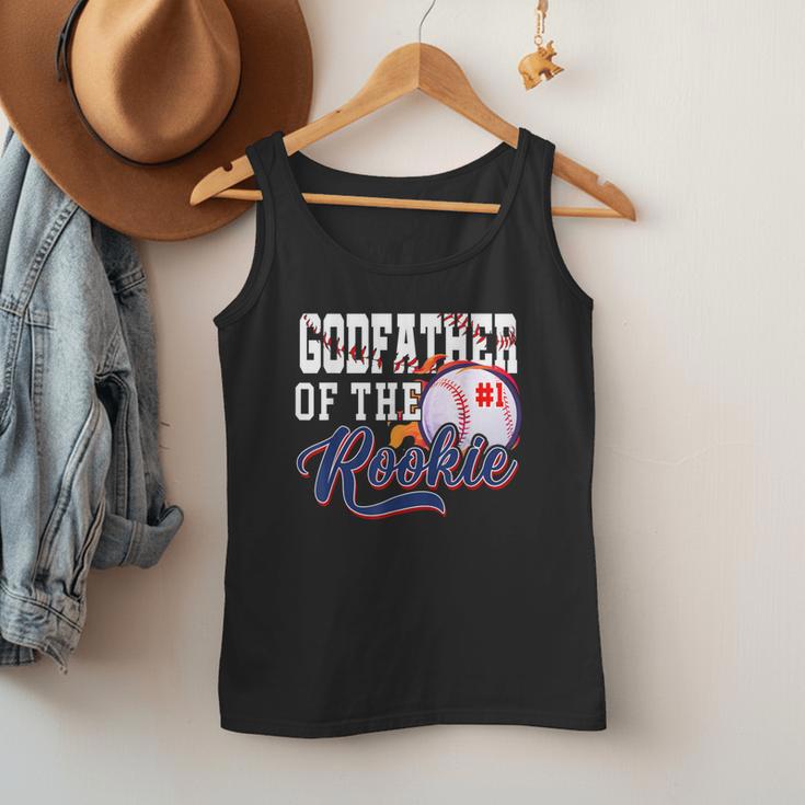 Godfather Rookie Of Year 1st Birthday Baseball Theme Men Tank Top