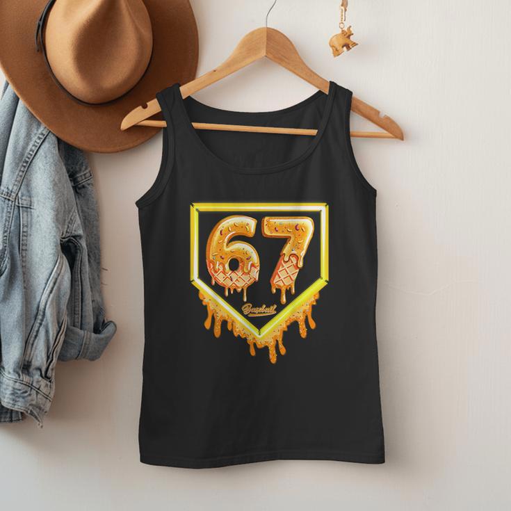 Six Seven 67 Meme Gen Alpha Slang Baseball 101 Men Tank Top