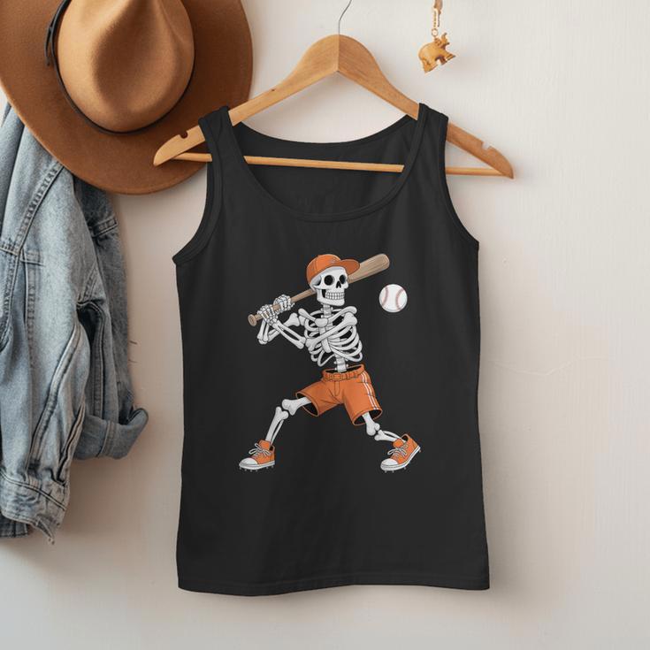 Skeleton Batting Baseball Halloween Men Tank Top Skeleton Batting Baseball Halloween Men Tank Top