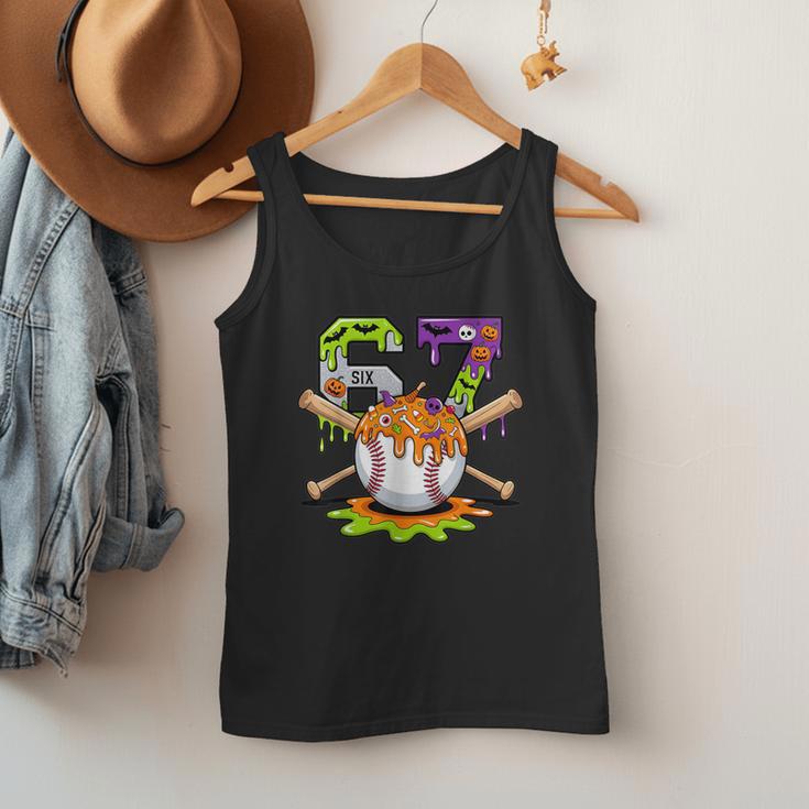 Spooky Halloween Baseball Ice Cream Dripping Six Seven 6 7 Men Tank Top Spooky Halloween Baseball Ice Cream Dripping Six Seven 6 7 Men Tank Top