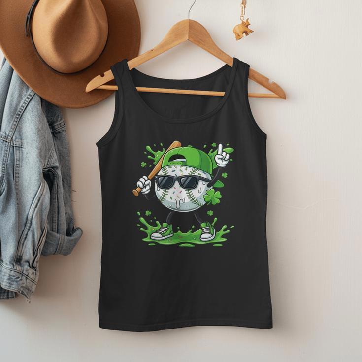 St Patrick Day Baseball Drip Ice Cream Baseball Player Men Men Tank Top St Patrick Day Baseball Drip Ice Cream Baseball Player Men Men Tank Top