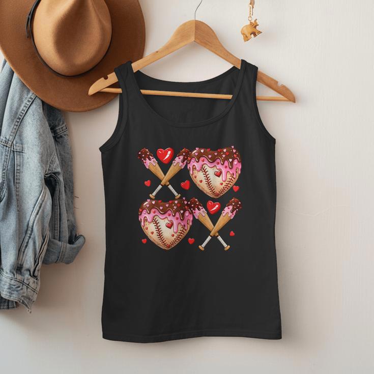 Valentines Day Drip Heart Baseball XOXO Boys Kids Men Sport Men Tank Top