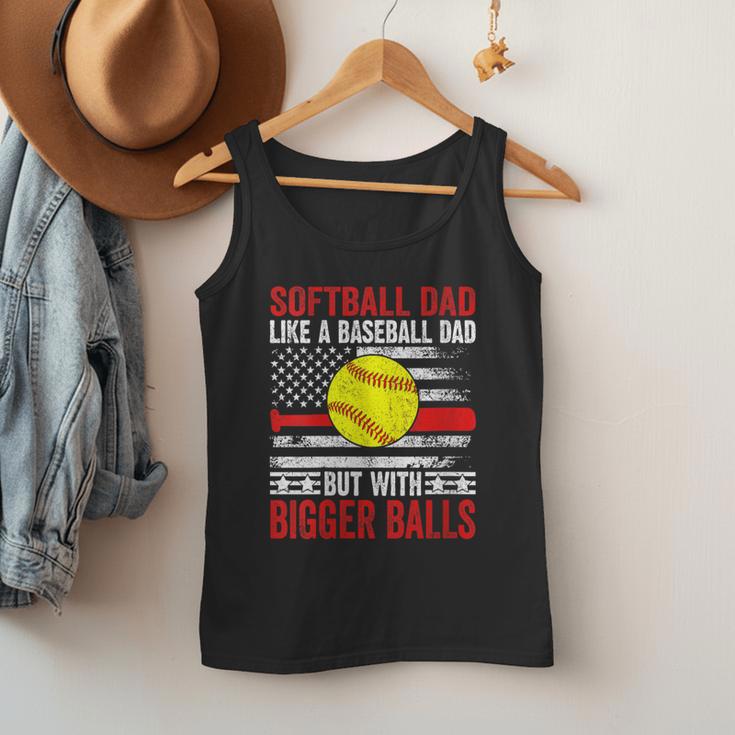Vintage Softball Dad Like A Baseball Dad US Flag Men Tank Top Vintage Softball Dad Like A Baseball Dad US Flag Men Tank Top