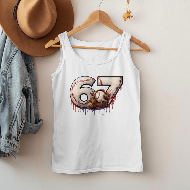 6 7 Six Seven American Baseball Graphic Men Tank Top 6 7 Six Seven American Baseball Graphic Men Tank Top