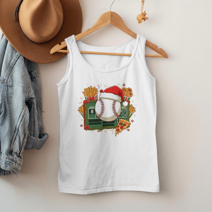 Baseball Christmas Scoreboard Celebration Premium Tri-Blend Men Tank Top