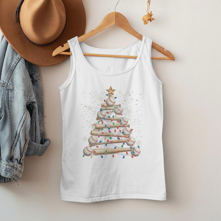 Baseball Christmas Tree Light Xmas Tees Boys Kids Men Men Tank Top Baseball Christmas Tree Light Xmas Tees Boys Kids Men Men Tank Top