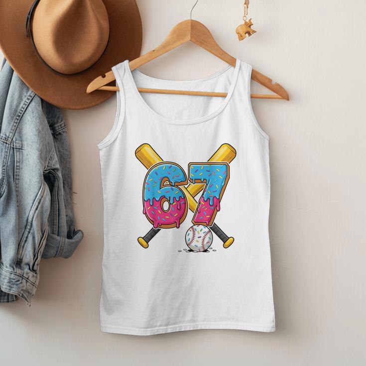 Baseball Drip Number 67 Player 67th Birthday Meme Gen Alpha Men Tank Top