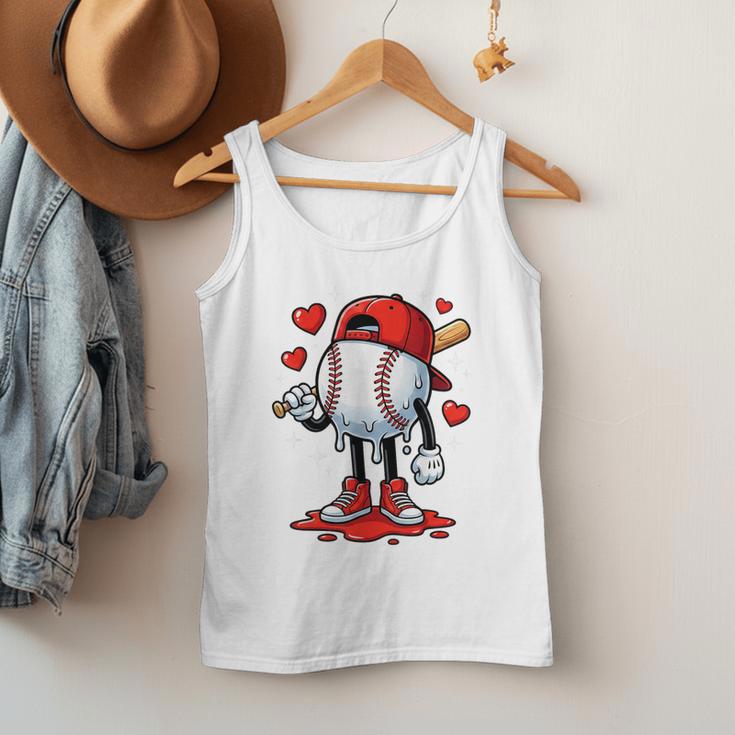 Baseball Ice Cream Drip Valentines Day Sports For Kids Boys Men Tank Top Baseball Ice Cream Drip Valentines Day Sports For Kids Boys Men Tank Top