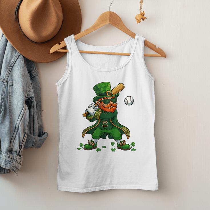 Baseball St Patricks Day Leprechaun Boys Girls Men Women Men Tank Top