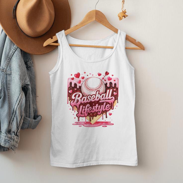 Boys Valentine Baseball Lifestyle Home Plate Ice-Cream Drip Men Tank Top Boys Valentine Baseball Lifestyle Home Plate Ice-Cream Drip Men Tank Top