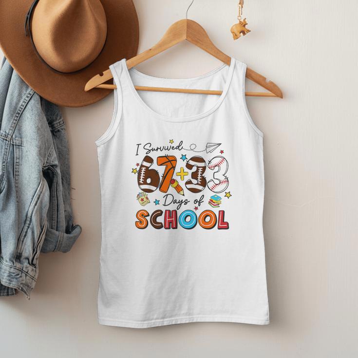 I Survived 67 33 Days Of School Baseball Basketball Football Men Tank Top I Survived 67 33 Days Of School Baseball Basketball Football Men Tank Top