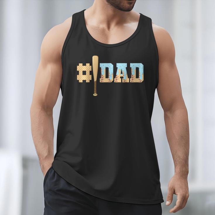 1 Dad Baseball Ice Cream Drip Fathers Day Baseball Daddy Men Tank Top 1 Dad Baseball Ice Cream Drip Fathers Day Baseball Daddy Men Tank Top