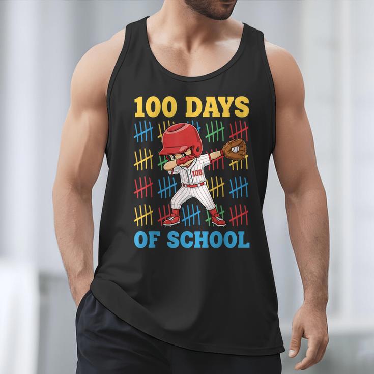 100 Days Of School Baseball Bat 100th Day Of School Boys Men Tank Top 100 Days Of School Baseball Bat 100th Day Of School Boys Men Tank Top
