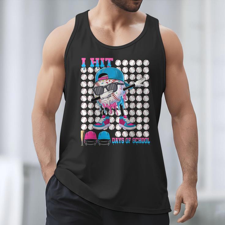 100 Days Of School Baseball Drip Boys Kids 100th Day School Men Tank Top 100 Days Of School Baseball Drip Boys Kids 100th Day School Men Tank Top