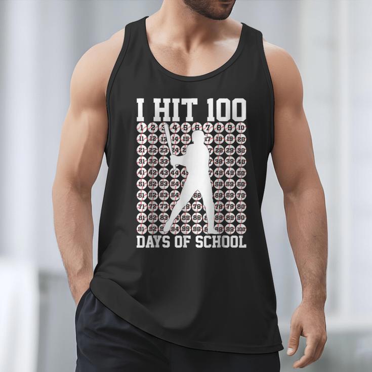 100 Days Of School Boys Kids 100th Day Balls For Baseball Men Tank Top