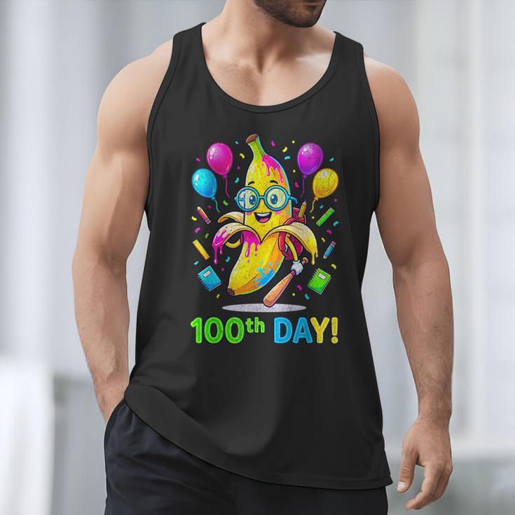 100th Day Of School Banana Baseball Drip For Kids Youth Girl Men Tank Top 100th Day Of School Banana Baseball Drip For Kids Youth Girl Men Tank Top