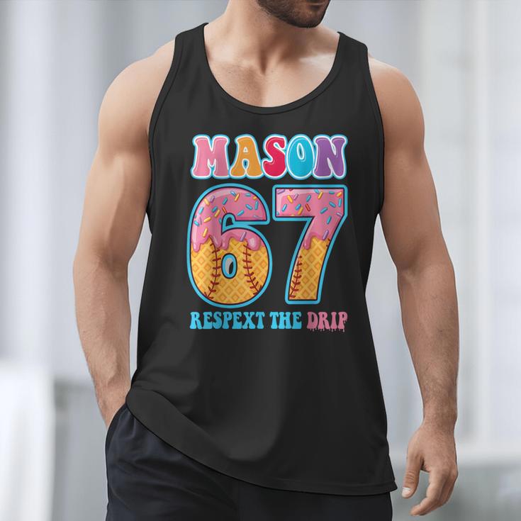 6 7 Mason Baseball Drip Number 67 Player Or 67th Birthday Men Tank Top 6 7 Mason Baseball Drip Number 67 Player Or 67th Birthday Men Tank Top