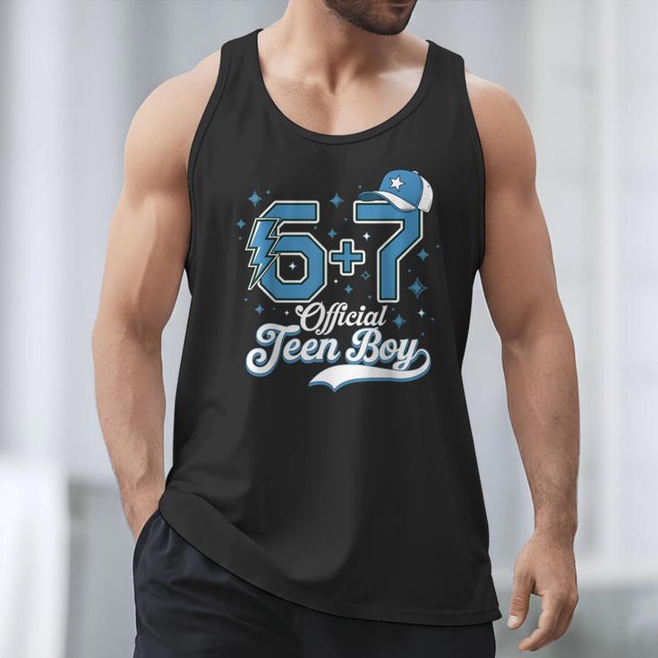6 7 Meme Official Teenager 13th Birthday Baseball Boy Men Tank Top 6 7 Meme Official Teenager 13th Birthday Baseball Boy Men Tank Top