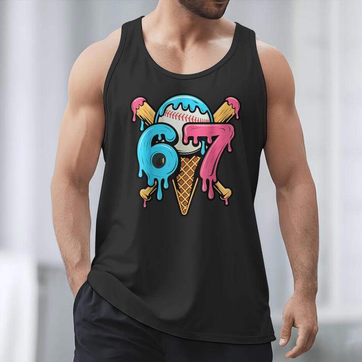 67 Baseball Ice Cream Drip Player Men Tank Top 67 Baseball Ice Cream Drip Player Men Tank Top
