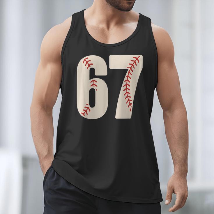 67 Baseball Six Seven 6 7 Meme 67 Men Tank Top 67 Baseball Six Seven 6 7 Meme 67 Men Tank Top