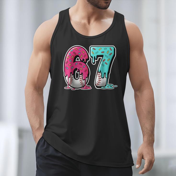67 Ice Cream Drip Baseball Gen Alpha Slang Six Seven Meme Men Tank Top 67 Ice Cream Drip Baseball Gen Alpha Slang Six Seven Meme Men Tank Top