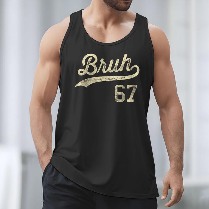67 Six Seven Bruh Meme Baseball Style Vintage Men Tank Top 67 Six Seven Bruh Meme Baseball Style Vintage Men Tank Top